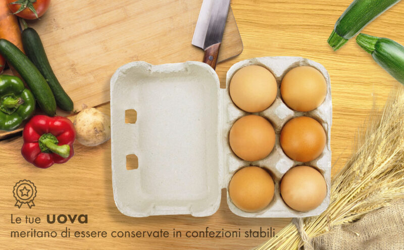 Contenitori Portauova In Cartone - 50 Pezzi Da 6 Uova | Riciclabili E Biodegradabili | Per Uova S, M, L, XL - Foto 12